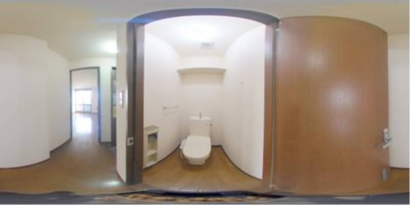 パノラマ画像トイレ