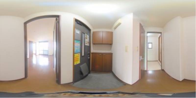 パノラマ画像玄関