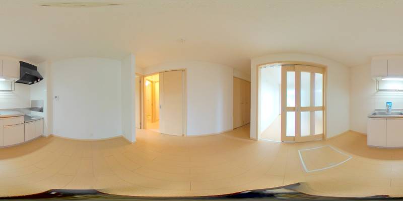 パノラマ画像リビング