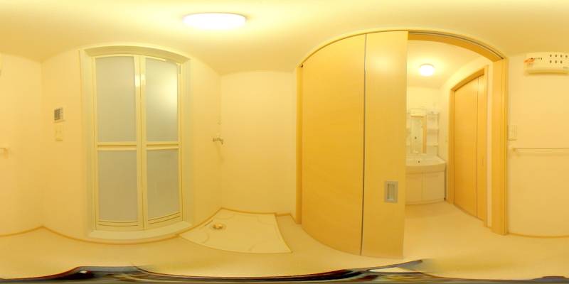 パノラマ画像洗面所