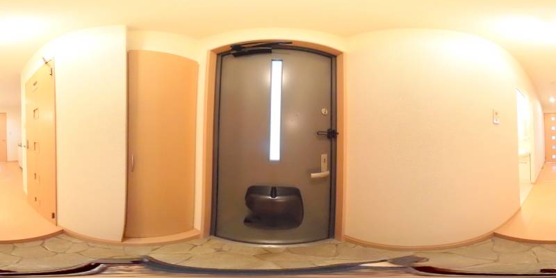 パノラマ画像玄関