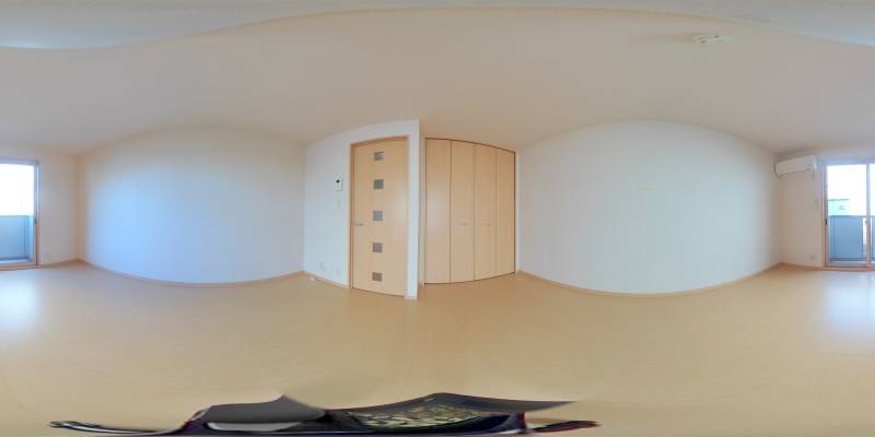 パノラマ画像洋室