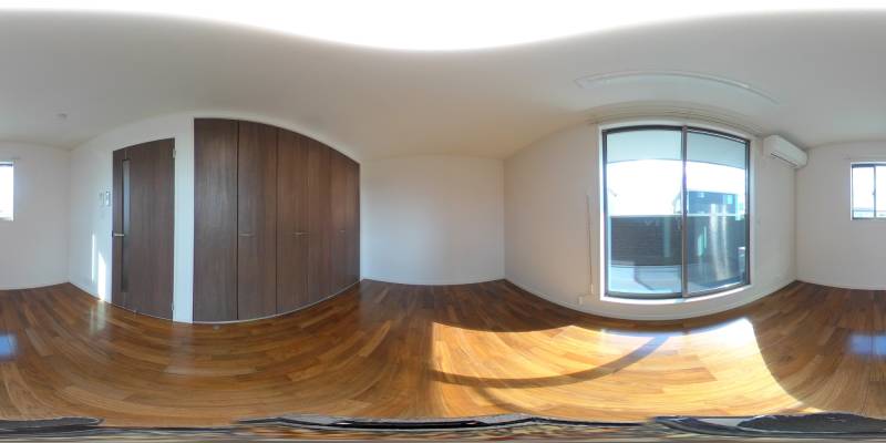 パノラマ画像洋室