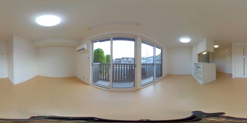 パノラマ画像リビング