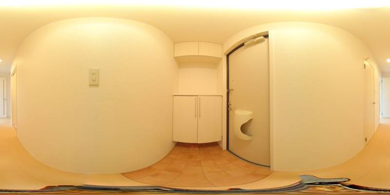 パノラマ画像玄関