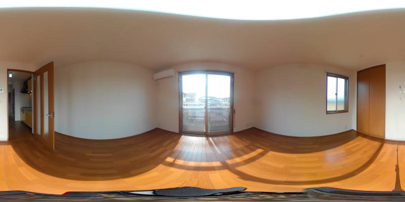 パノラマ画像リビング