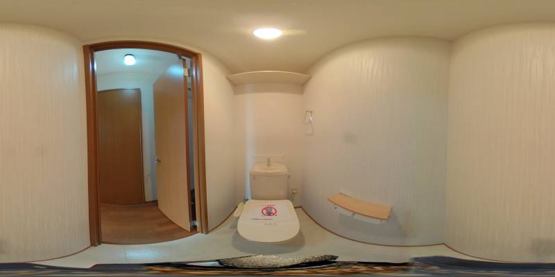 パノラマ画像トイレ
