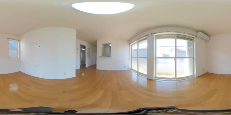 パノラマ画像リビング