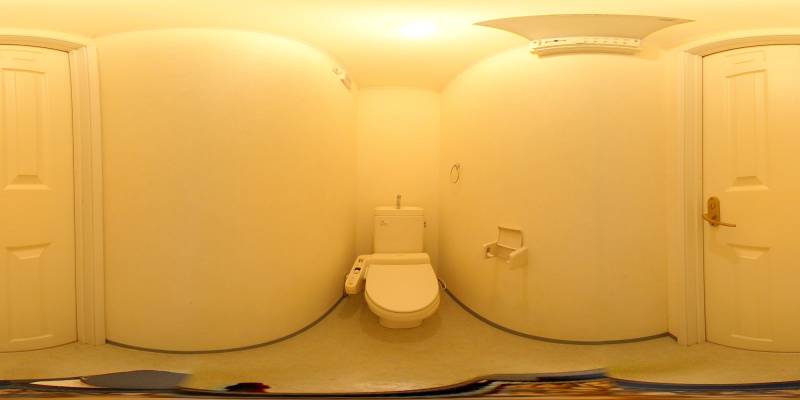 パノラマ画像トイレ