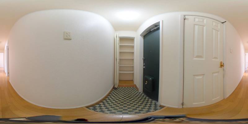 パノラマ画像玄関