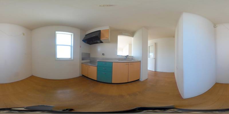 パノラマ画像キッチン