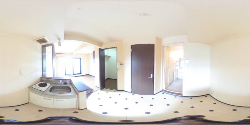 パノラマ画像キッチン