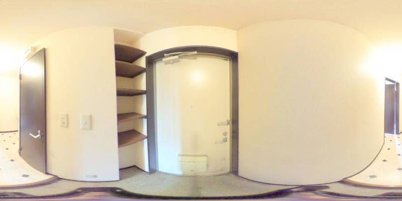 パノラマ画像玄関