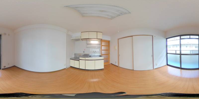 パノラマ画像リビング