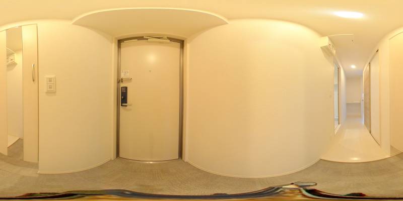 パノラマ画像玄関