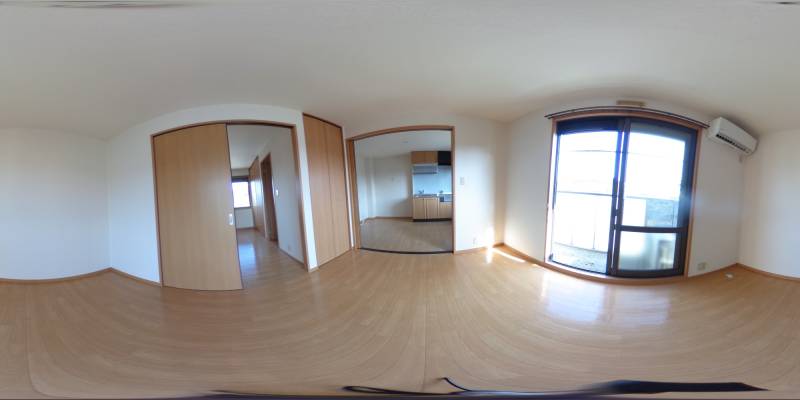 パノラマ画像洋室