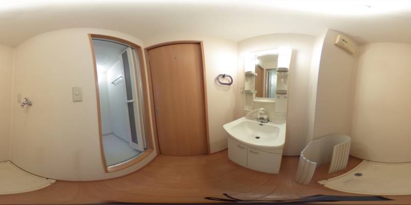 パノラマ画像洗面所