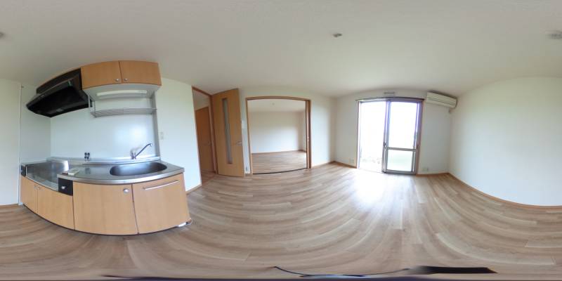 パノラマ画像リビング