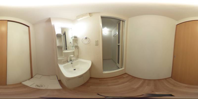 パノラマ画像洗面所