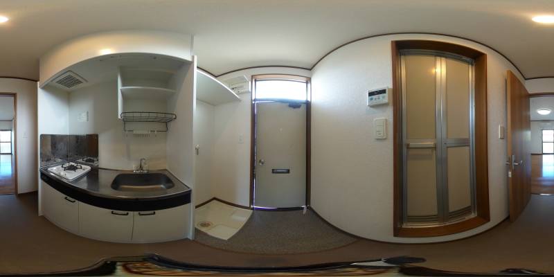 パノラマ画像玄関