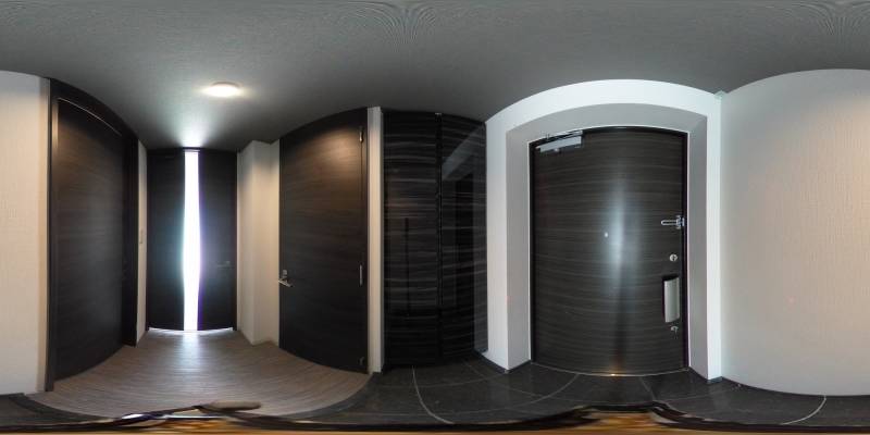 パノラマ画像玄関