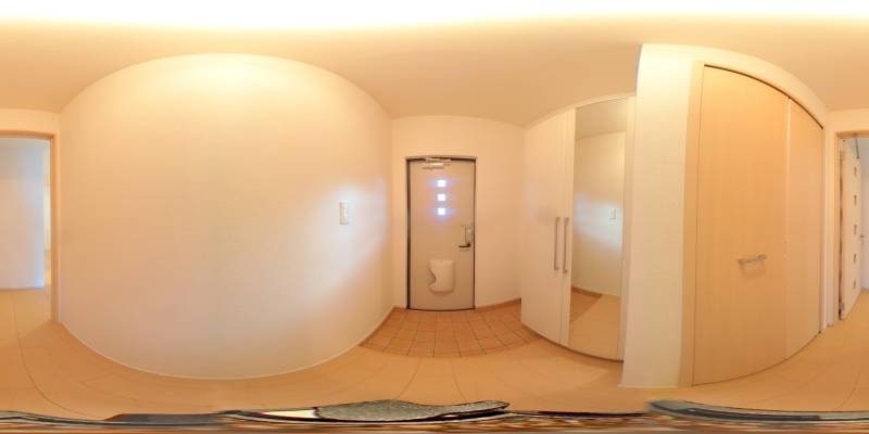 パノラマ画像玄関