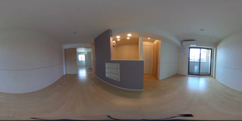 パノラマ画像リビング