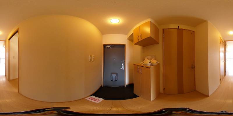 パノラマ画像玄関