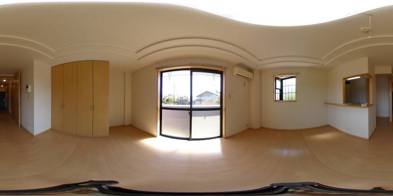 パノラマ画像リビング