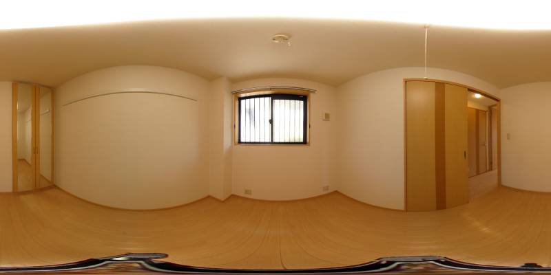 パノラマ画像洋室