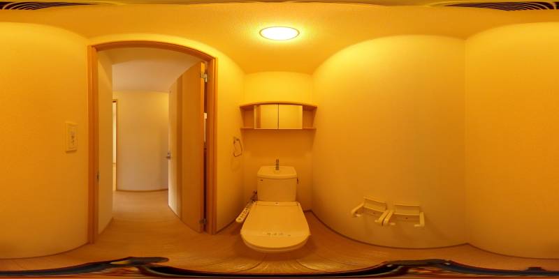 パノラマ画像トイレ