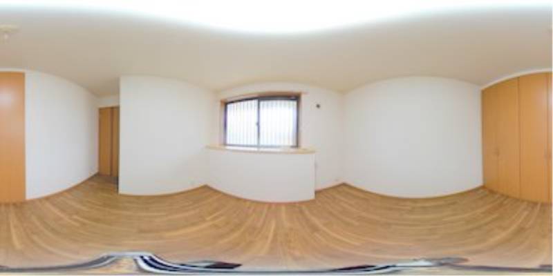 パノラマ画像洋室