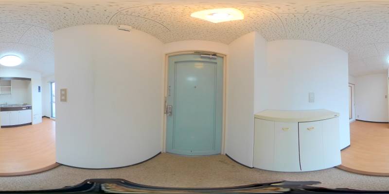 パノラマ画像玄関