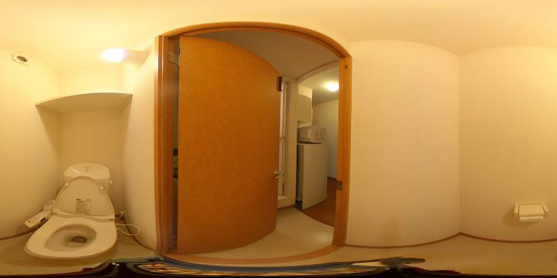 パノラマ画像トイレ