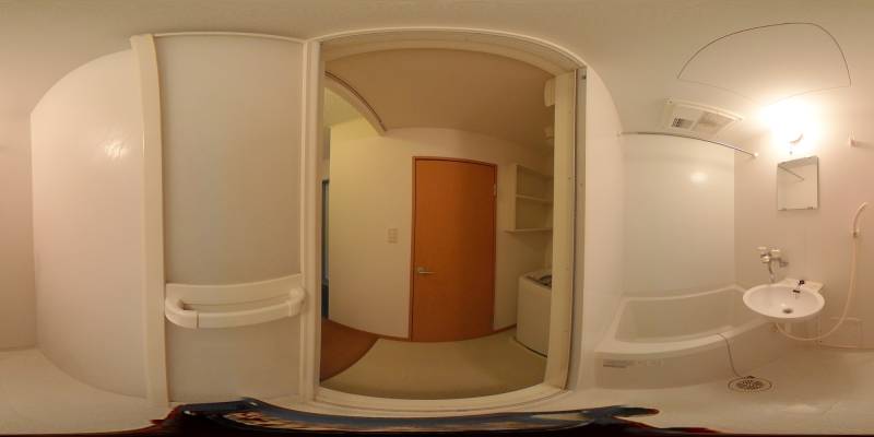 パノラマ画像バスルーム