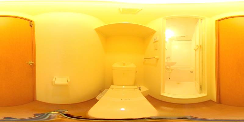 パノラマ画像トイレ