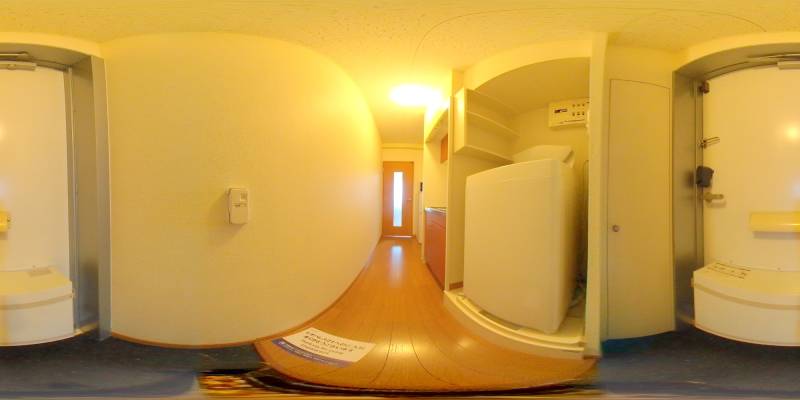 パノラマ画像玄関