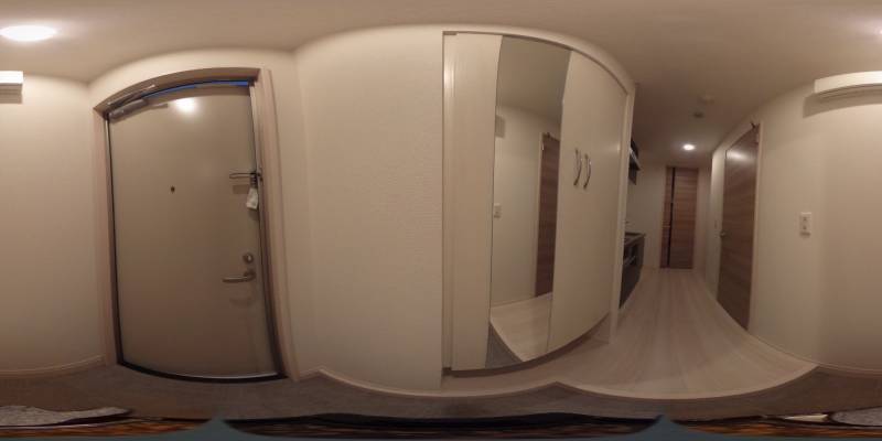 パノラマ画像玄関