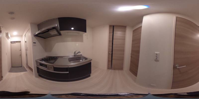 パノラマ画像キッチン