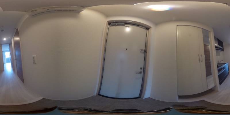 パノラマ画像玄関