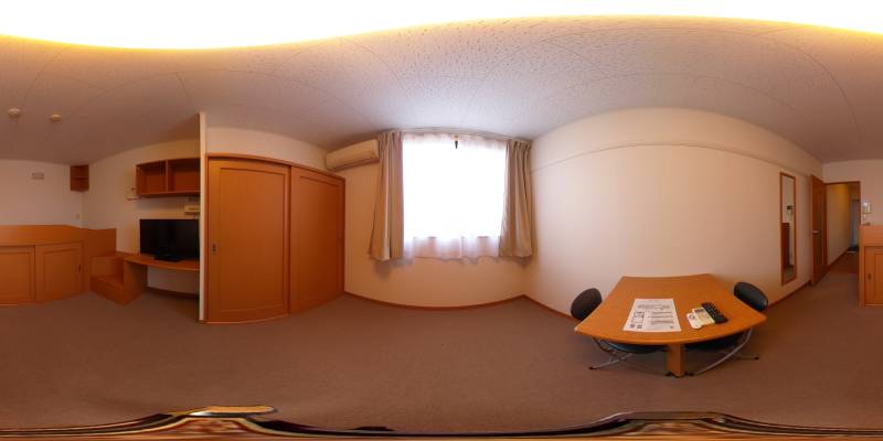 パノラマ画像洋室