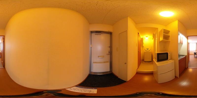 パノラマ画像玄関