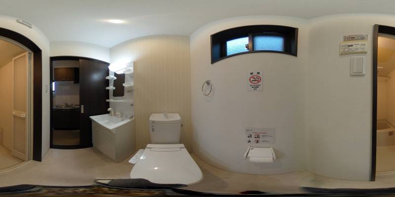 パノラマ画像トイレ