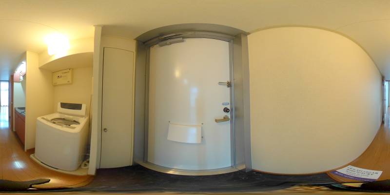 パノラマ画像玄関