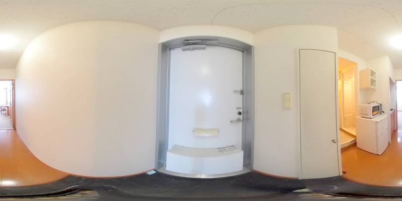 パノラマ画像玄関