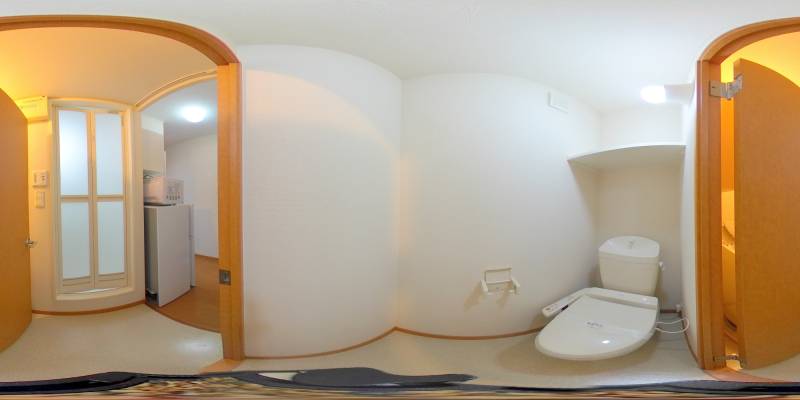 パノラマ画像トイレ