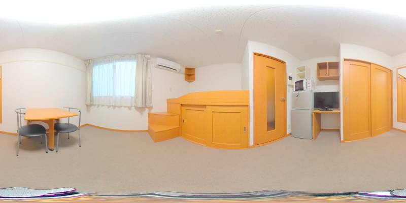 パノラマ画像洋室