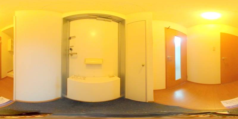 パノラマ画像玄関