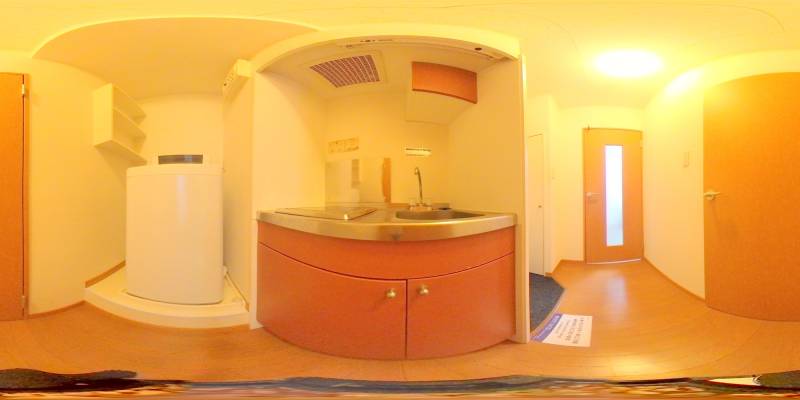 パノラマ画像キッチン