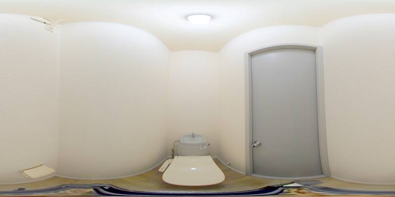 パノラマ画像トイレ